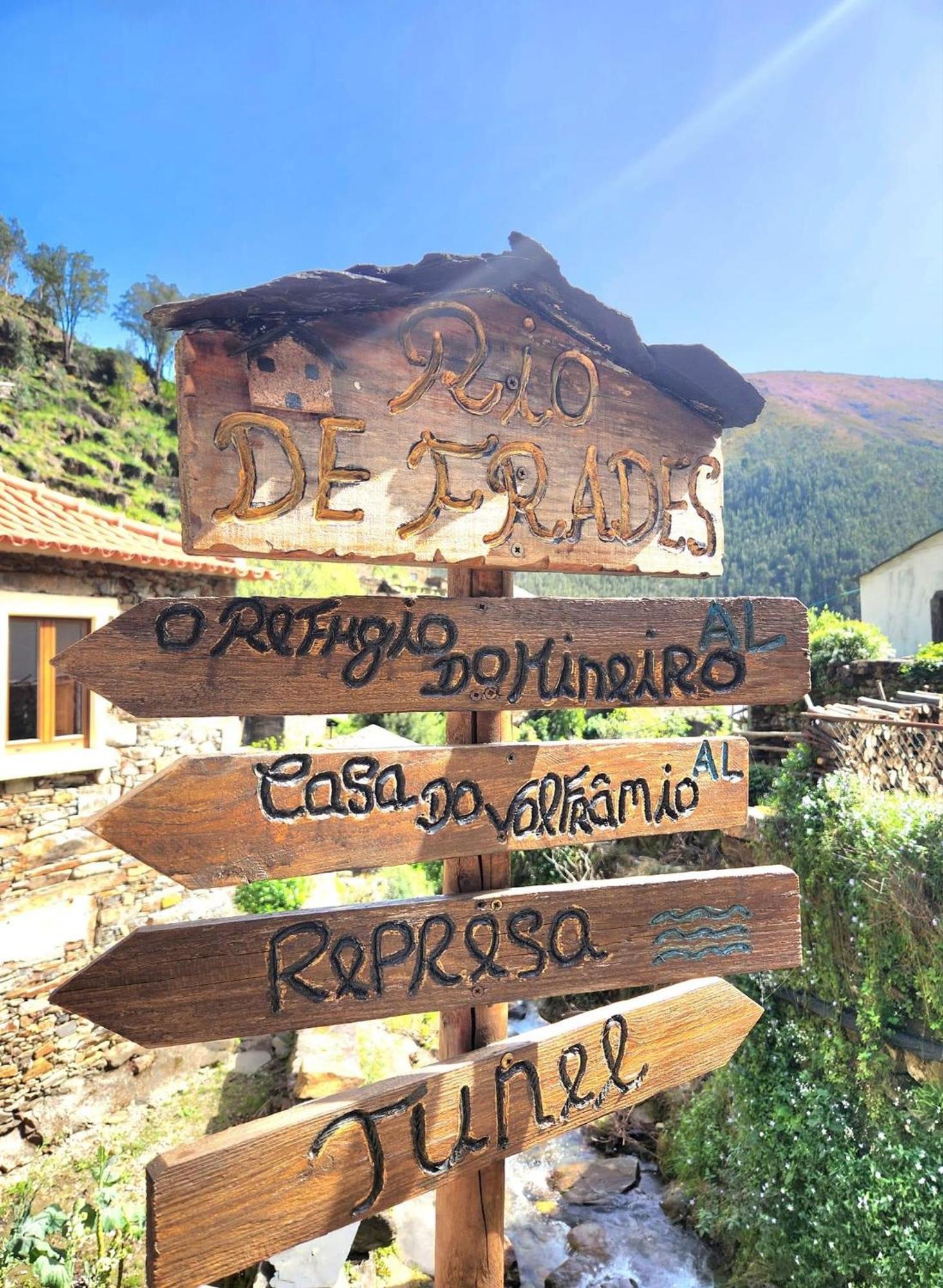 Appartamento O Refugio Do Mineiro Arouca Esterno foto
